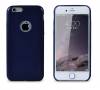 Apple iPhone 6 Plus/ iPhone 6s Plus - Remax Super Leather Θήκη Σιλικόνης Μπλε RM2-053-BLU Apple iPhone 6 Plus/ iPhone 6s Plus - Remax Super Leather Θήκη Σιλικόνης Μπλε RM2-053-BLU